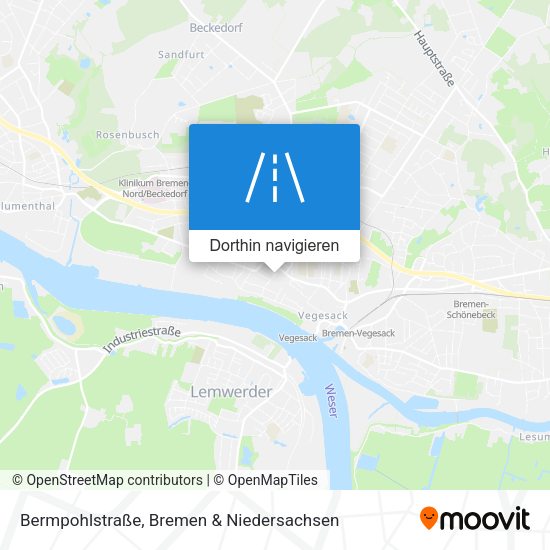 Bermpohlstraße Karte