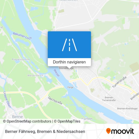 Berner Fährweg Karte