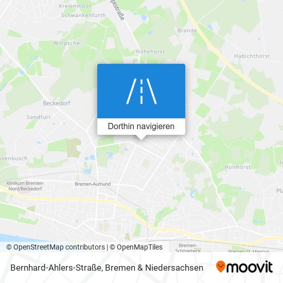 Bernhard-Ahlers-Straße Karte