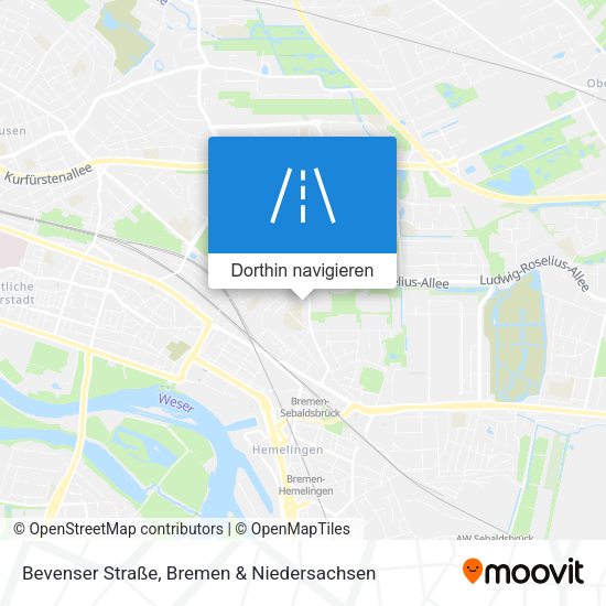 Bevenser Straße Karte