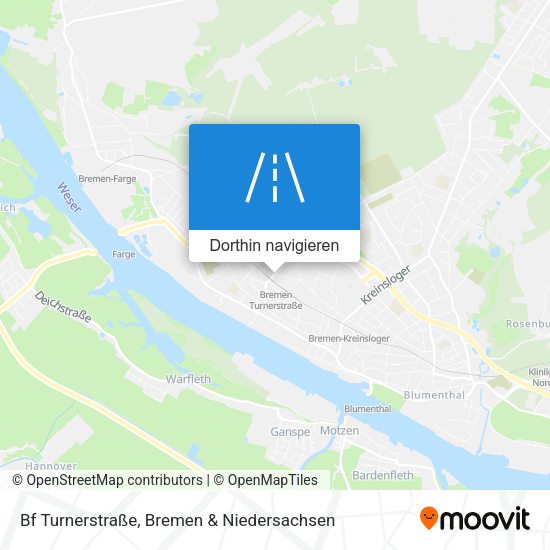 Bf Turnerstraße Karte