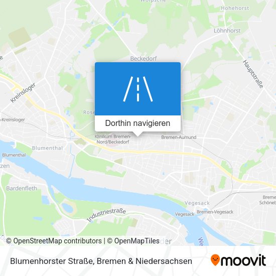 Blumenhorster Straße Karte