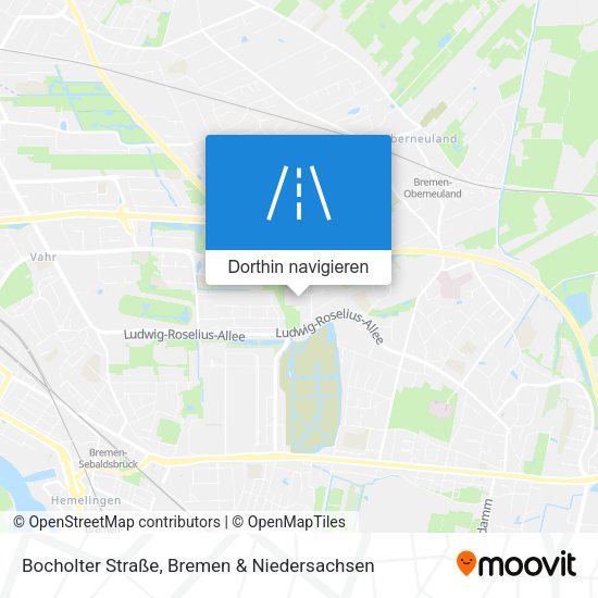 Bocholter Straße Karte