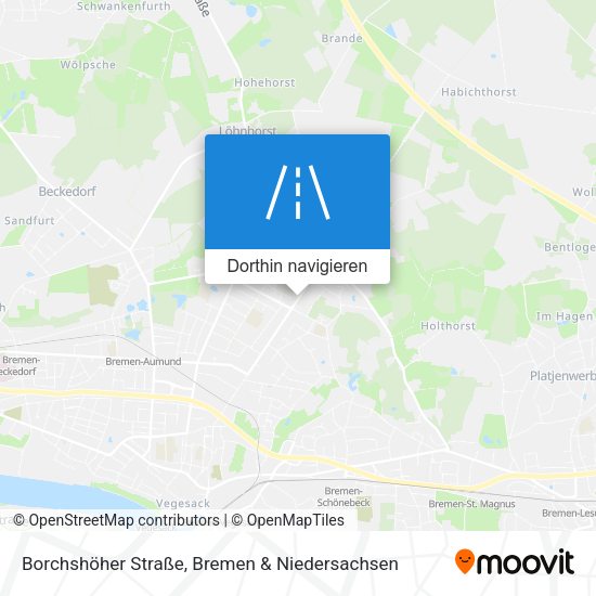 Borchshöher Straße Karte