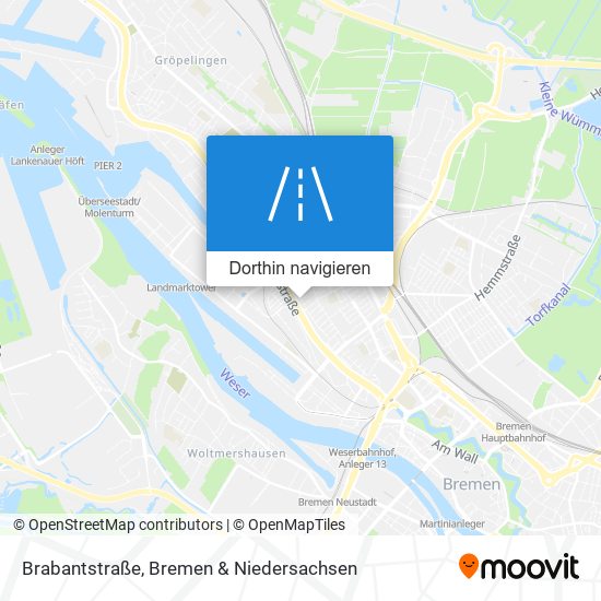 Brabantstraße Karte