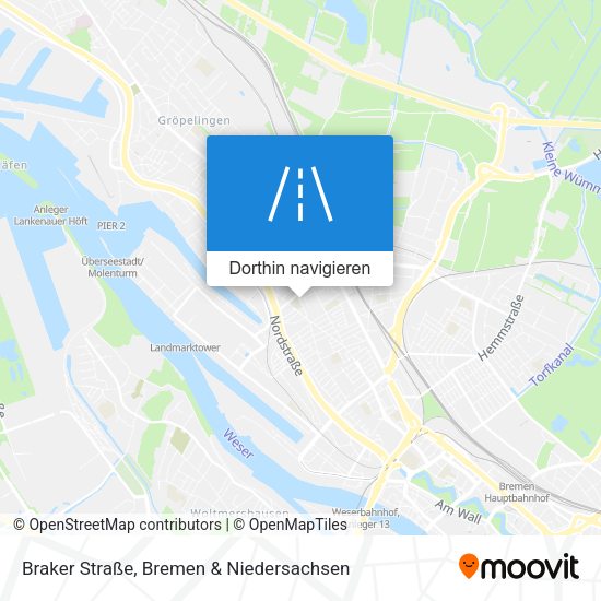 Braker Straße Karte