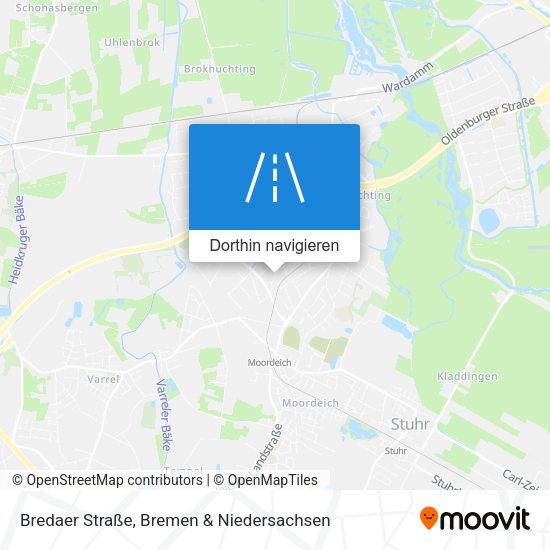 Bredaer Straße Karte