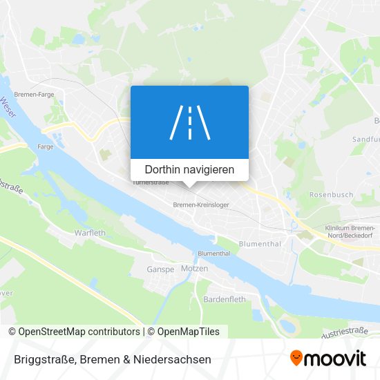 Briggstraße Karte