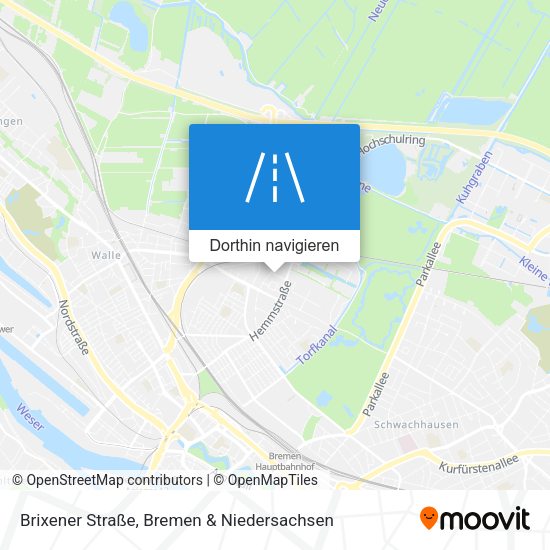 Brixener Straße Karte