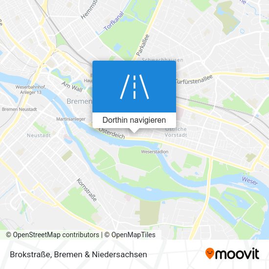 Brokstraße Karte