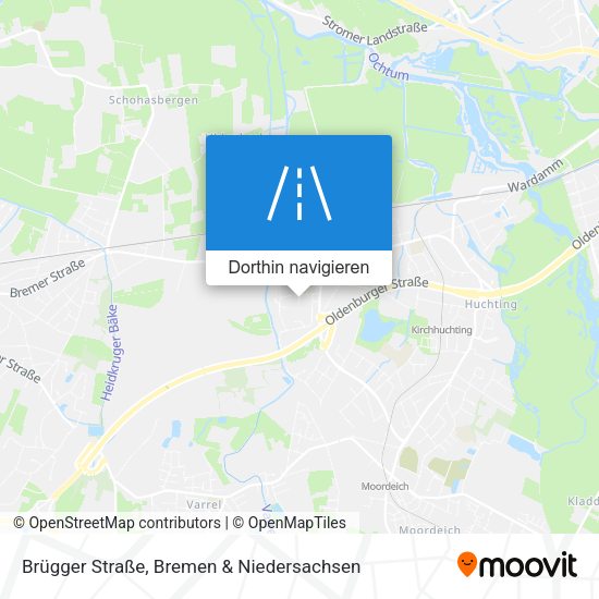 Brügger Straße Karte