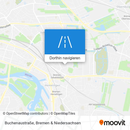 Buchenaustraße Karte