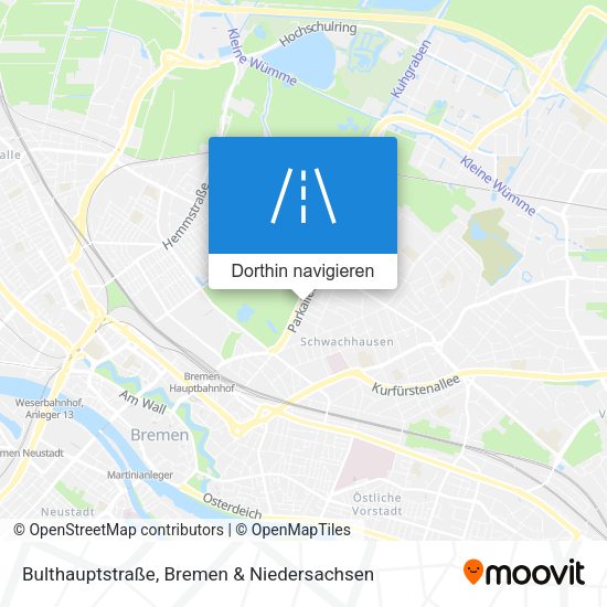 Bulthauptstraße Karte