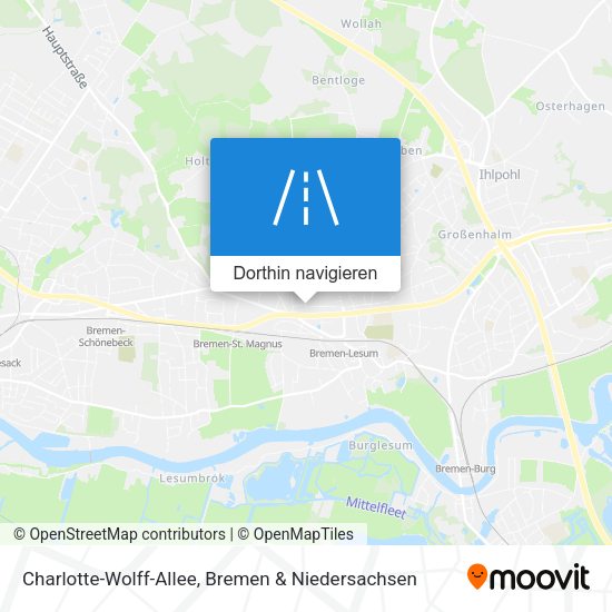 Charlotte-Wolff-Allee Karte