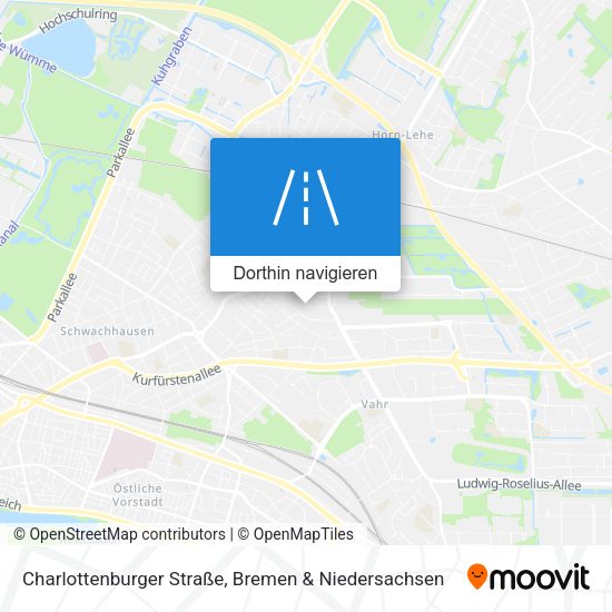 Charlottenburger Straße Karte