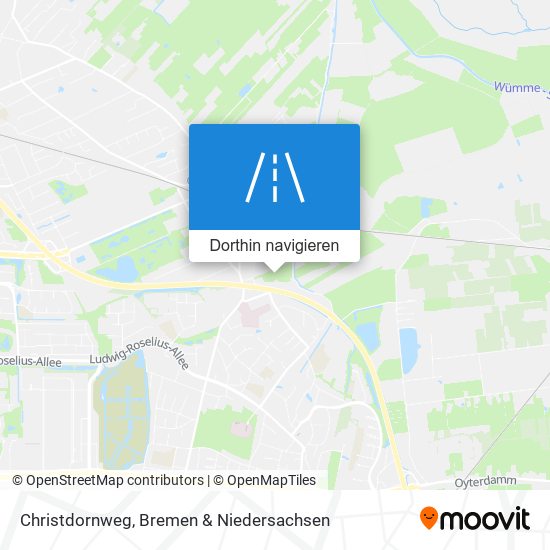 Christdornweg Karte