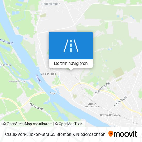 Claus-Von-Lübken-Straße Karte