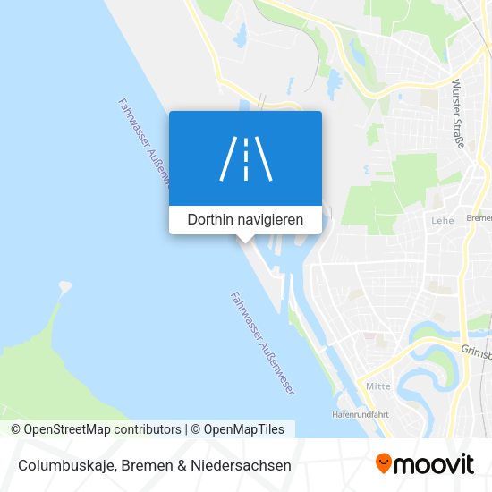 Columbuskaje Karte