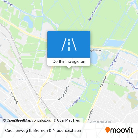 Cäcilienweg II Karte