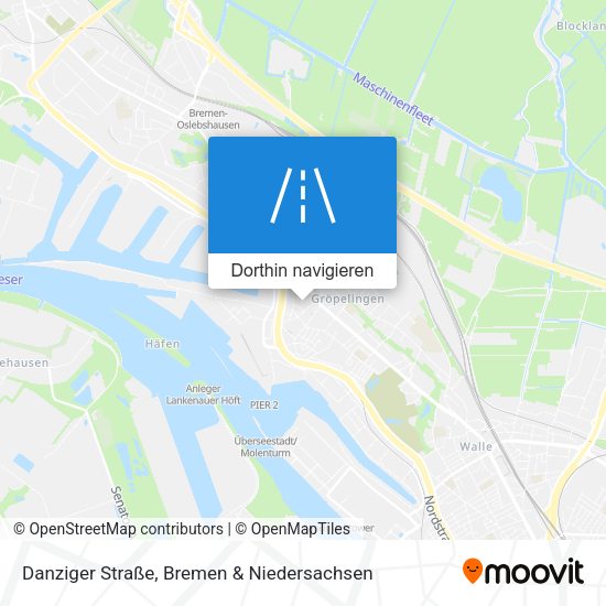 Danziger Straße Karte