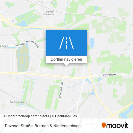 Davoser Straße Karte