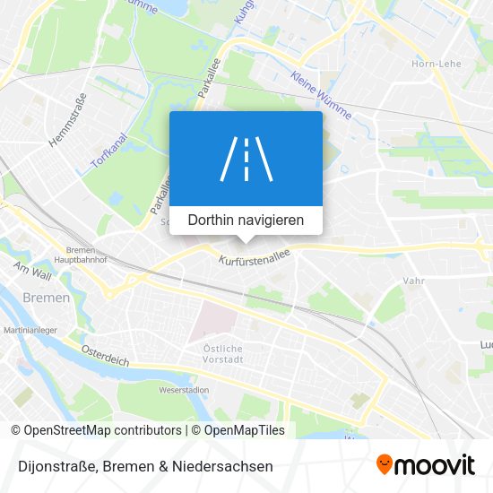 Dijonstraße Karte
