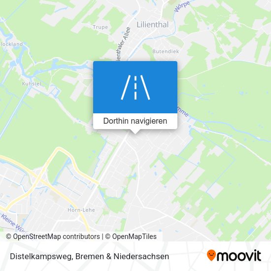 Distelkampsweg Karte