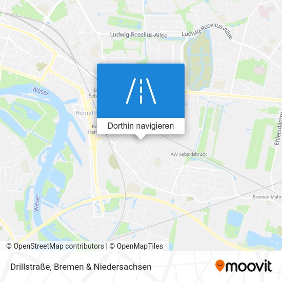 Drillstraße Karte