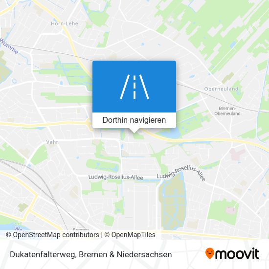 Dukatenfalterweg Karte