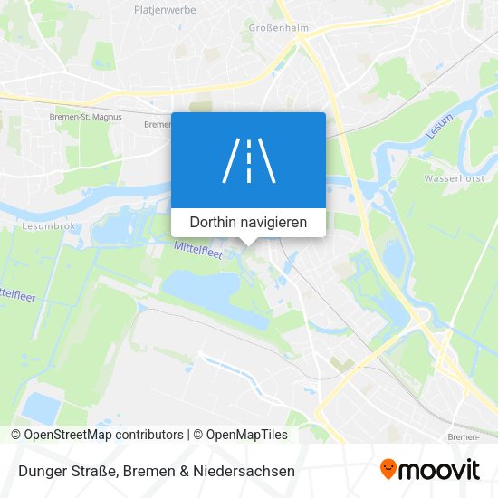Dunger Straße Karte