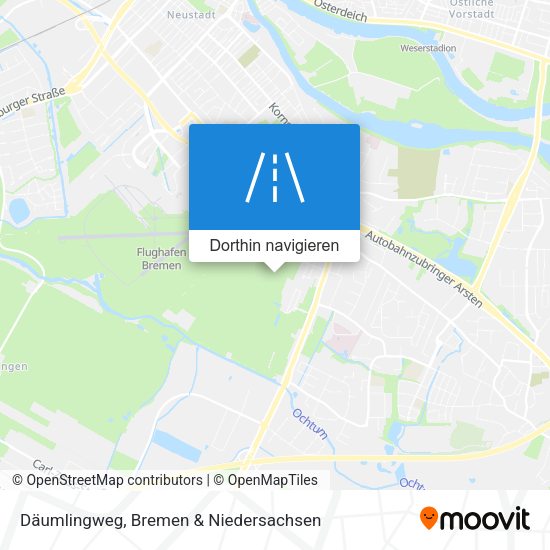 Däumlingweg Karte
