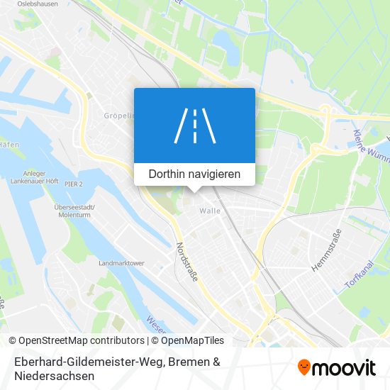 Eberhard-Gildemeister-Weg Karte