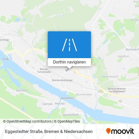 Eggestedter Straße Karte