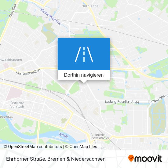 Ehrhorner Straße Karte