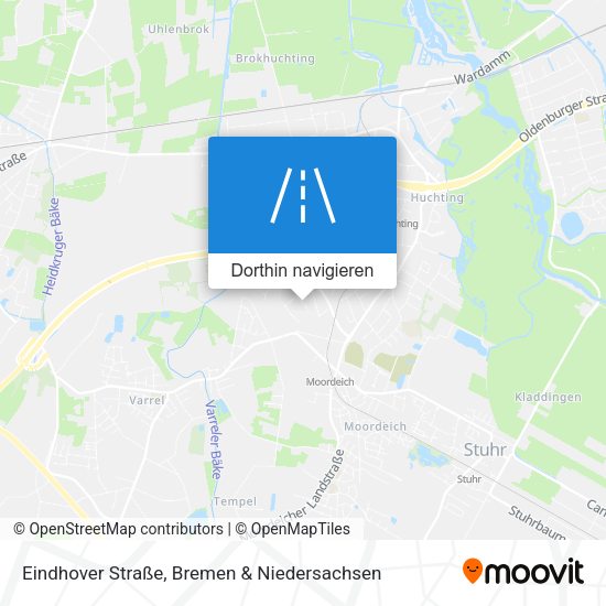 Eindhover Straße Karte