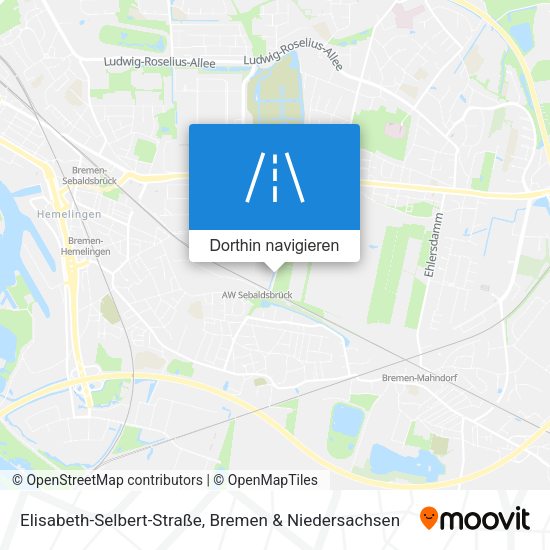 Elisabeth-Selbert-Straße Karte