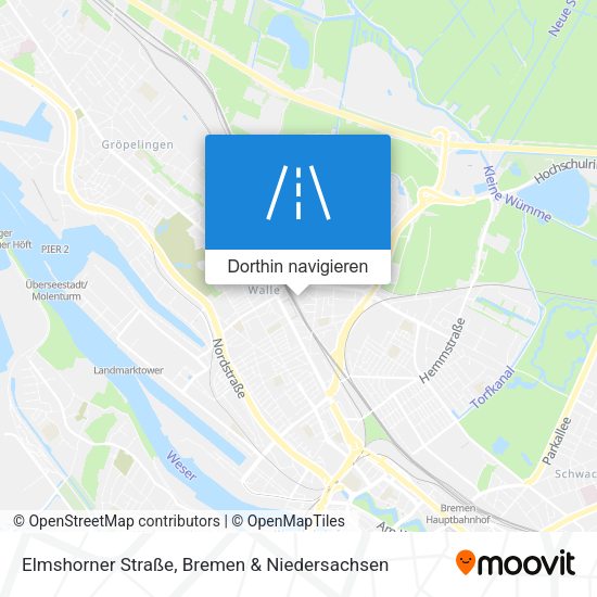 Elmshorner Straße Karte