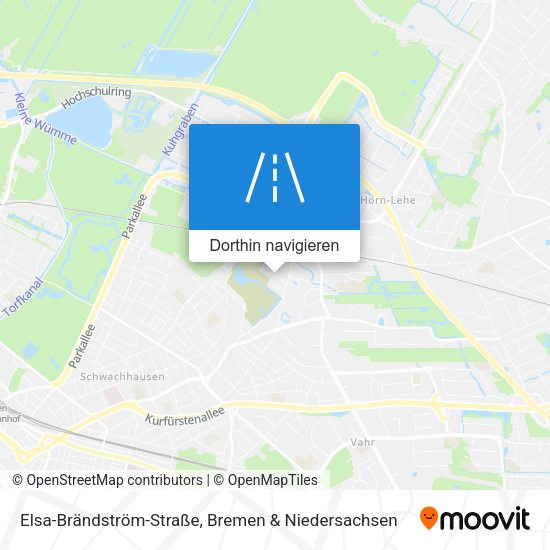 Elsa-Brändström-Straße Karte
