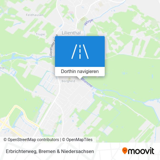 Erbrichterweg Karte