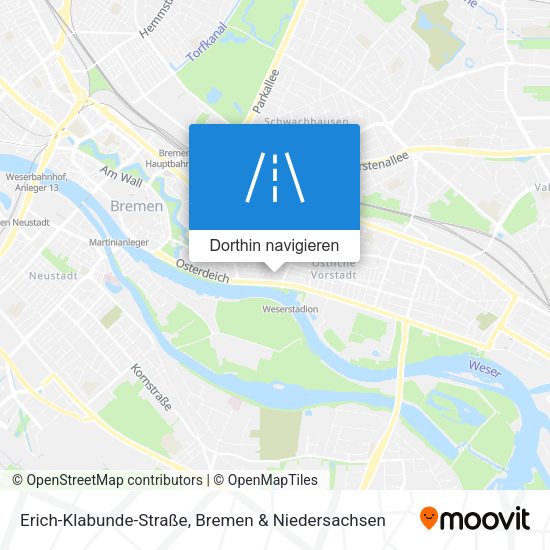 Erich-Klabunde-Straße Karte