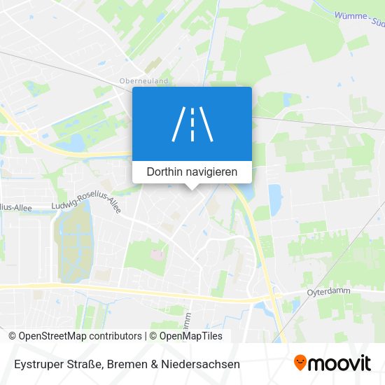 Eystruper Straße Karte