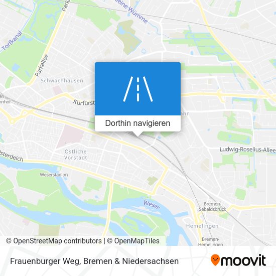 Frauenburger Weg Karte