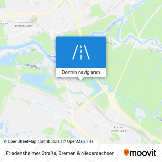 Friedensheimer Straße Karte