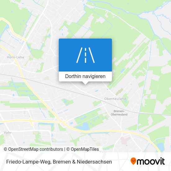 Friedo-Lampe-Weg Karte