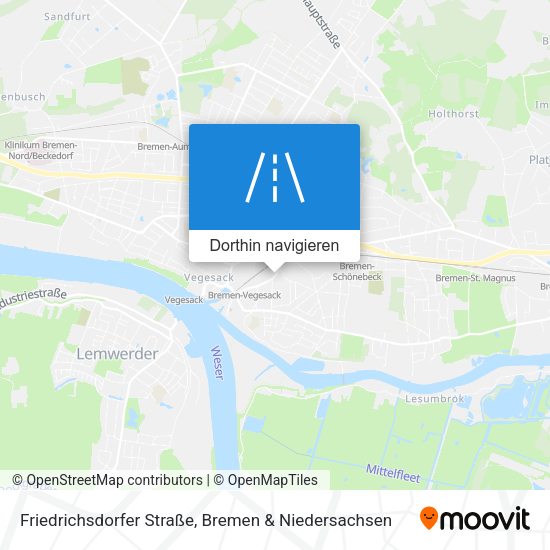 Friedrichsdorfer Straße Karte