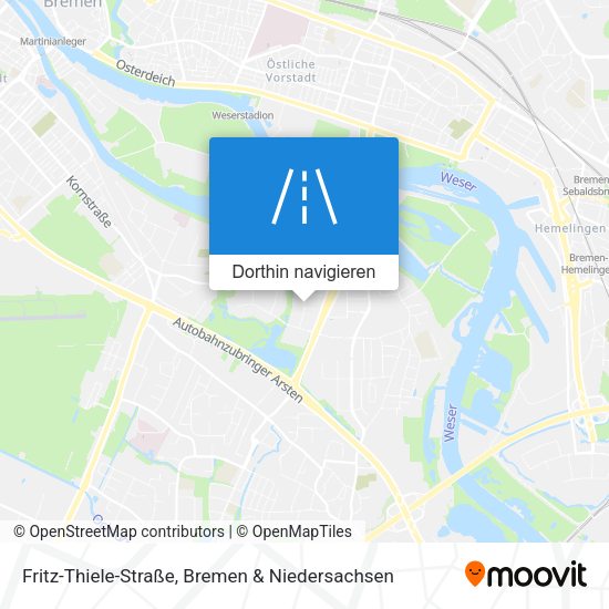 Fritz-Thiele-Straße Karte