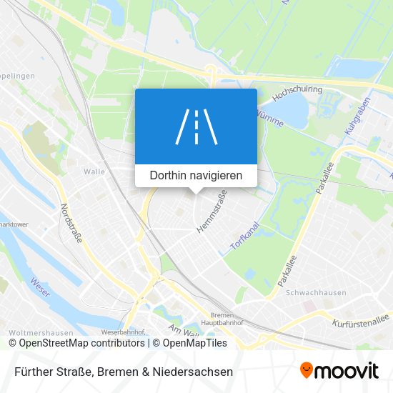 Fürther Straße Karte
