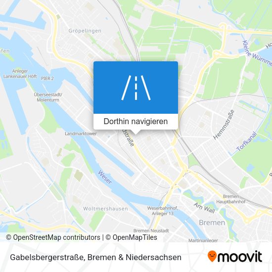 Gabelsbergerstraße Karte