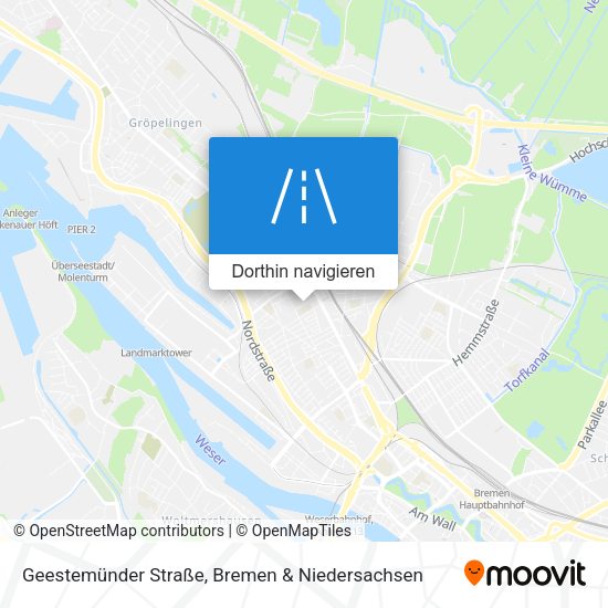 Geestemünder Straße Karte