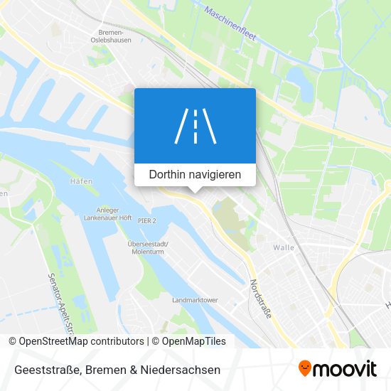 Geeststraße Karte